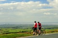 Lancashire cyclists Royalty Free Stock Photo