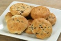 Lancashire eccles cakes Royalty Free Stock Photo