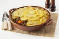 Lancashire Hotpot on White