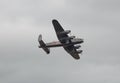 Lancaster Bomber plane Royalty Free Stock Photo