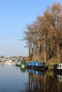 Lancaster Canal at Carnforth, Lancashire Royalty Free Stock Photo