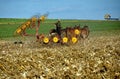 Lancaster County, PA: Amish Farmer in Field