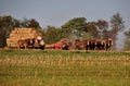 Lancaster County, PA: Amish Making Hay Bales