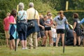 High School Girls Cross Country Meet Royalty Free Stock Photo