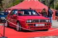 Lancia Delta HF Integrale EVO II in montjuic spirit Barcelona circuit car show