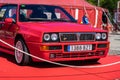 Lancia Delta HF Integrale EVO II in montjuic spirit Barcelona circuit car show