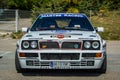 Lancia Delta HF Integrale 16v Evoluzione II in Circuit de Barcelona, Catalonia, Spain.