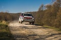Lancia Delta Integrale competes at the annual Rally Galicia