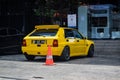 Yellow Lancia Delta HF Integrale Evoluzione II