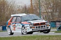 Lancia Delta Integrale, Italian sports car racing at Chayka motor racing circuit, Kyiv Ukraine, 09.04.2016, editorial photo