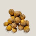 Lancium Domesticum, domestik fruit. Royalty Free Stock Photo