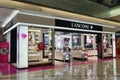 Lancome osmetics store in shopping Plaza,shopping mall,Commercial building interior Royalty Free Stock Photo