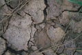 Land Broken Desert in Laos