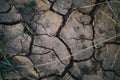 Land Broken Desert in Laos