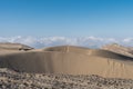 Land desertification closeup