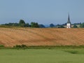 Land of fields cultivated