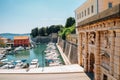 Land Gate and marina in Zadar, Croatia