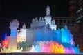 The Land of Ice ~ Princess of White Wings, Sapporo Snow Festival Royalty Free Stock Photo