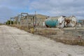 Land of an old chemical fertilizer factory owned by CUF and Quimigal, which stopped working in the 1980s.