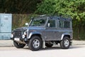 Land Rover Defender 2014 test drive Royalty Free Stock Photo