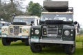 Land Rover Series III 88` e 109` Royalty Free Stock Photo