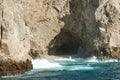 Land's End cave Royalty Free Stock Photo