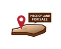 Land for sale icon