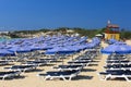 Landa beach. Agia napa, Cyprus. Royalty Free Stock Photo