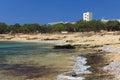 Landa beach. Agia napa, Cyprus. Royalty Free Stock Photo