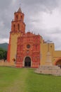 Landa  mission near jalpan de serra in queretaro,  X Royalty Free Stock Photo