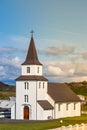 The Landakirkja - Landa Church in Vestmannaeyjar, Heimaey, Westman Island, Iceland