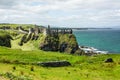 Landascapes of Ireland. Dunluce castle, Northern Ireland