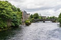 Landascapes of Ireland. Galway city and Corrib river