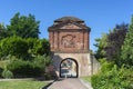 Landauer Gate in Lauterbourg. Department of Alsace in France Royalty Free Stock Photo