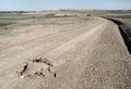 Landazuria. West of the Bardena Blanca. Bardenas Reales, Navarre, Spain