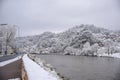 April Snow in my City, Maglaj in snow