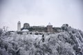 April Snow in my City, Ottomans fortress on snow