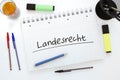 Landesrecht Royalty Free Stock Photo