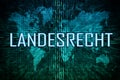 Landesrecht Royalty Free Stock Photo