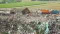 Landfill with garbage Royalty Free Stock Photo