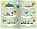 Landfill gas graphic