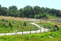 Landfill Haul Road Royalty Free Stock Photo