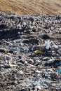 Landfill landscape Royalty Free Stock Photo