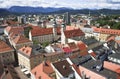 Landhaushof seen from St Egyd Church in Klagenfurt