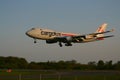 Landing Cargolux 747