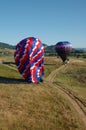 Landing Hot Air Balloons