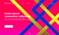 Landing Page. Abstract background website. Template for websites, or apps. Modern lines design. Abstract vector style