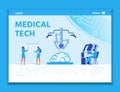 Landing Page Advertises Medical Tech for Treatment