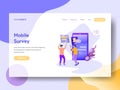 Landing Page Mobile Survey