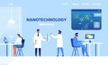 Landing Page for Modern Nanotechnology Laboratory